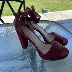 Red high heels Chinese laundry