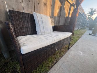 Outdoor bench