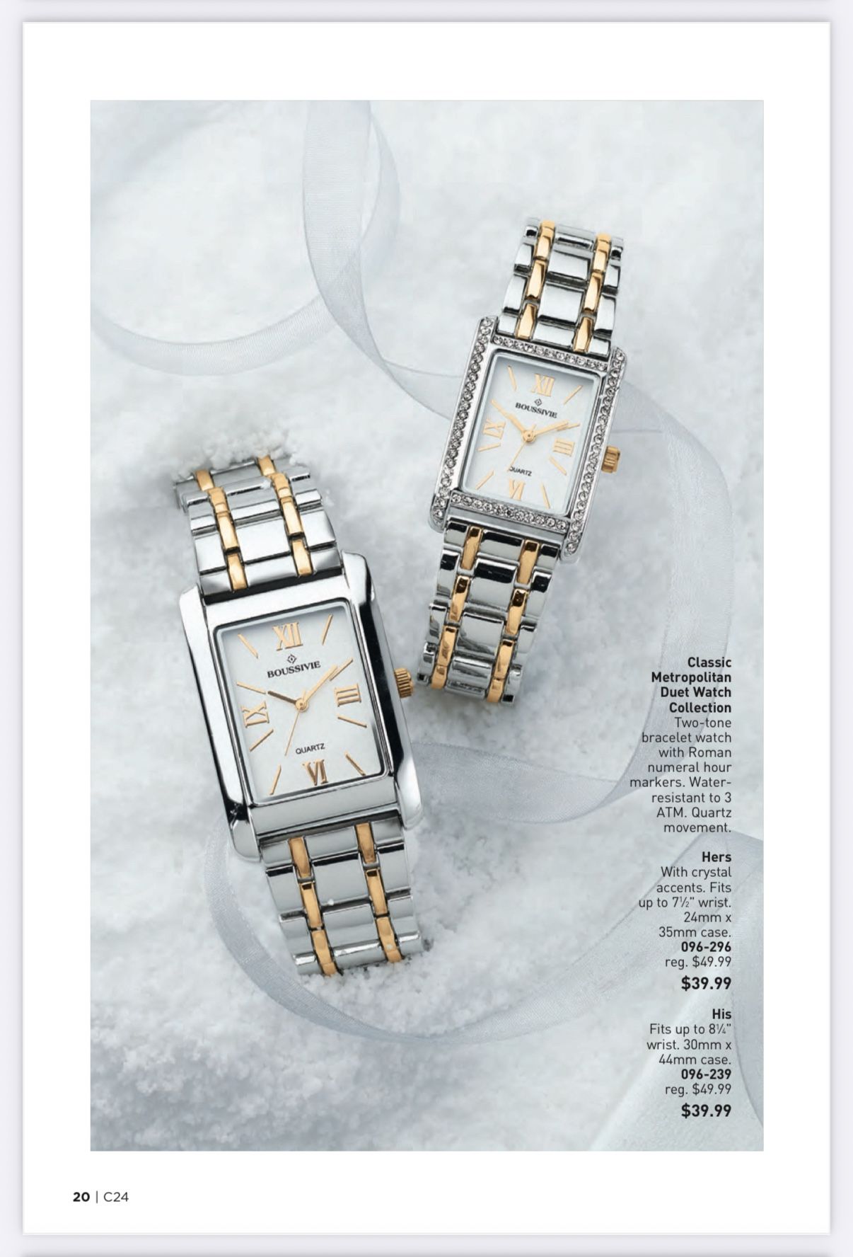 Classic Metropolitan Duet Watch Collection