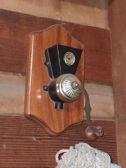 Vintage Wall-Mount Coffee Mill Grinder