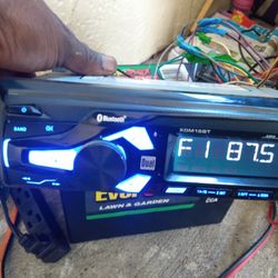  2019 Dual XDM16BT Slim Single Din Deck Car Audio