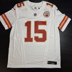 Chiefs Mahomes White Men Jersey Stitched Brand New