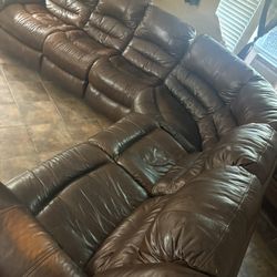 Leather Couches 