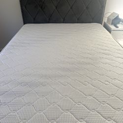 Memory Foam Full Size Mattress And Bed Frame  