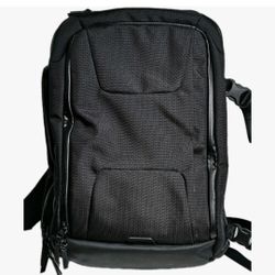 Repelica CB-24L Camera And Laptop Backpack Black 18"x12"