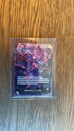 Monkey.D.Luffy Purple (English Version 2nd Anniversary Set) One Piece Promotion Card
