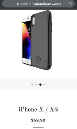NEW MSRP $60 iPhone X/XS Battery Case by E.G.