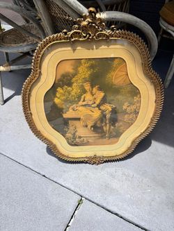 Mezzotint By Alfred Leonard Cox Original 1924.. framed in wood in case Glass.  27” x 24”     $200