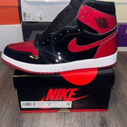 Jordan 1 Patent Bred 