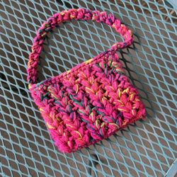 Girl’s Small Crochet Purse 