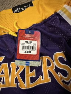 Lakers Hardwood Classic Lakers Shorts 