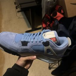 AIR JORDAN 4 RETRO SIZE 13 BLUE