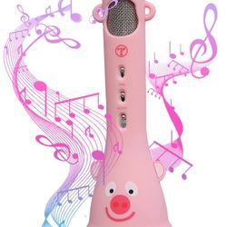 Wireless Karaoke Microphone for Kids, Top Birthday-Gifts for Girls, Best Present Toys for Kids Girls 4 5 6 7 8 9 Years Old, for 10 11 12 Yrs Teenager,