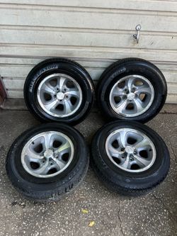 15” 5 Lug Wheels