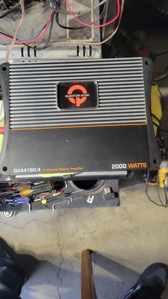 Quantum Audio 4 Channel 2000 Watts