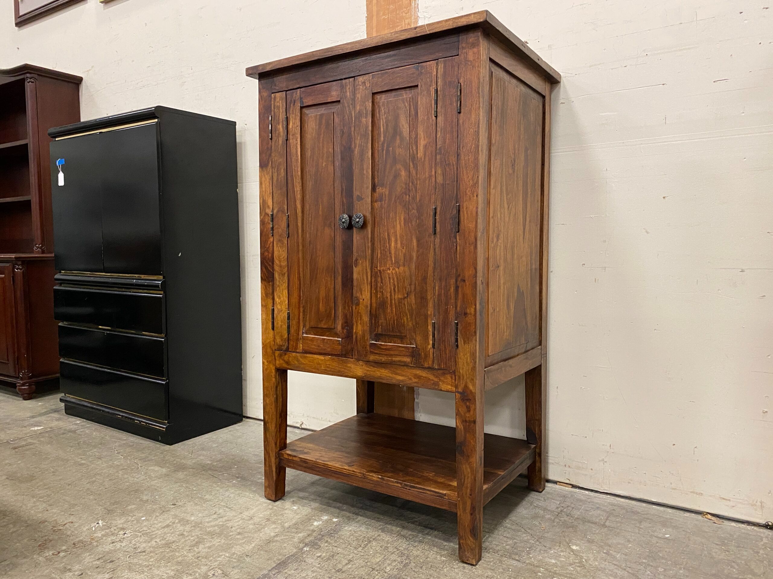 WORLD MARKET Entertainment Armoire with Double Hinge Doors