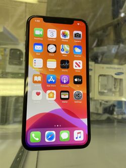 iPhone X AT&T y cricket 256gb
