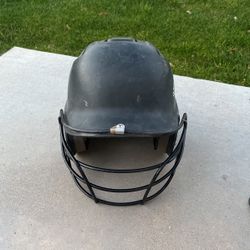 Girls Catchers Helmet And Batting Helmet