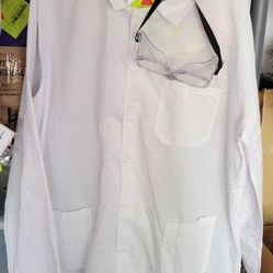 Scientist Lab Coat And Safety Googles