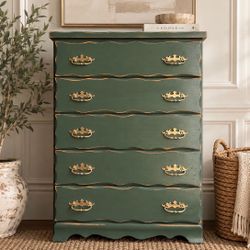 Awesome Shabby distressed solid wood dresser