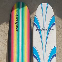 Two 8' Wavestorm Surfboards 