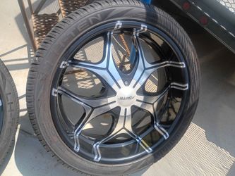 Chevy Silverado 24" rims/wheels 6 lug bolt