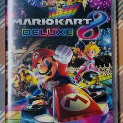 Mario Kart 8 Deluxe Nintendo Switch Complete Tested Adult Owned Fast Shipping Z9