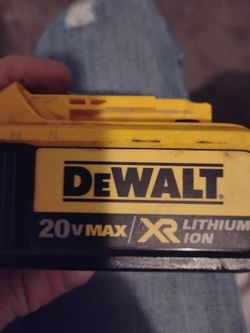 De walt battery