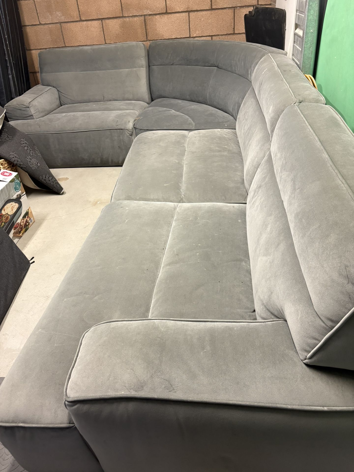 Sectional Sofa 4 Piece L-shape