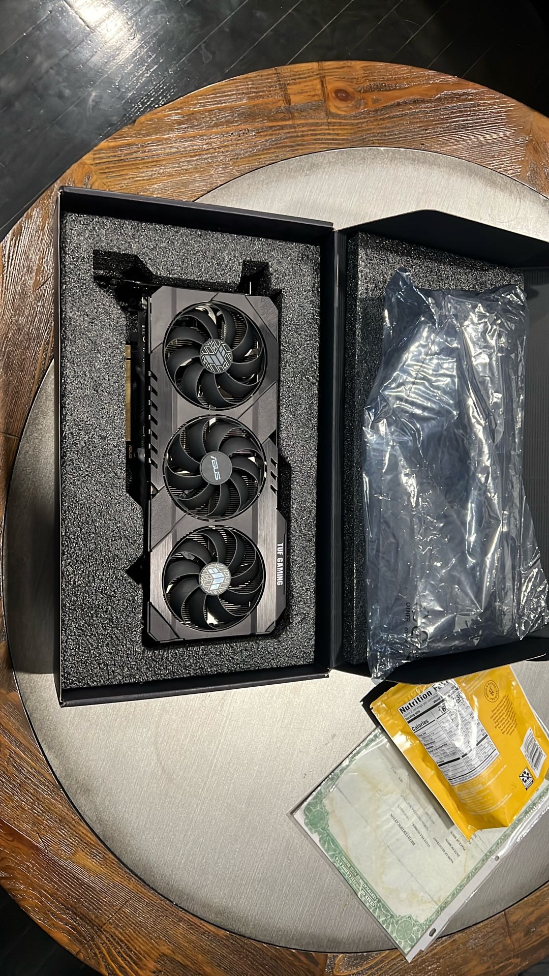OPEN BOX RTX 3060 12Gb ASUS TUFF 