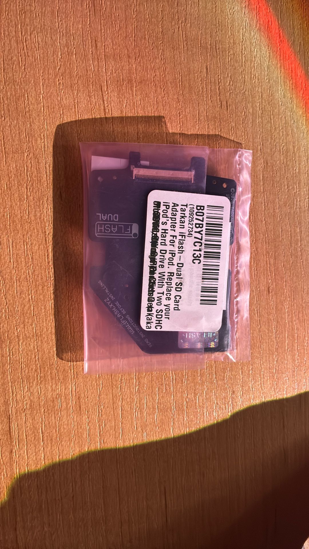 Tarkan iFlash- Dual SD Card Adapter for iPod