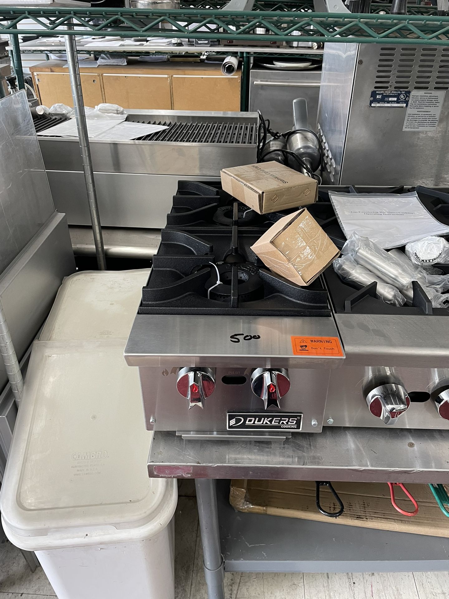 Brand New Commercial Burner Cooktop