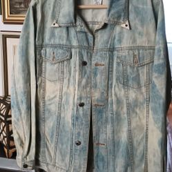 Men's Jeans Jacket.Cotton