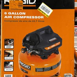 RIDGID 6 Gallon Air Compressor Sale