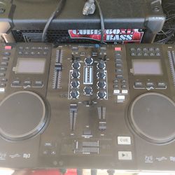 Edison Scratch 2500 Dual CD USB MP3 DJ Mixer 