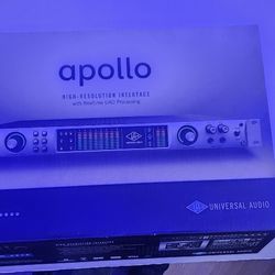Apollo High Reso Interface  Realtime Uad Processing Quad Core