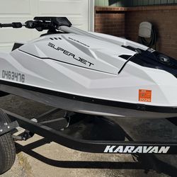 Yamaha SuperJet TR‑1 – Low Hours + Trailer + Gear Included + Extras