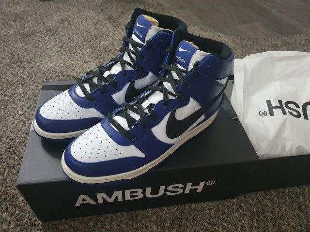 Nike Ambush Dunk High Deep Royal Blue Size