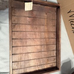 New Wooden Tray