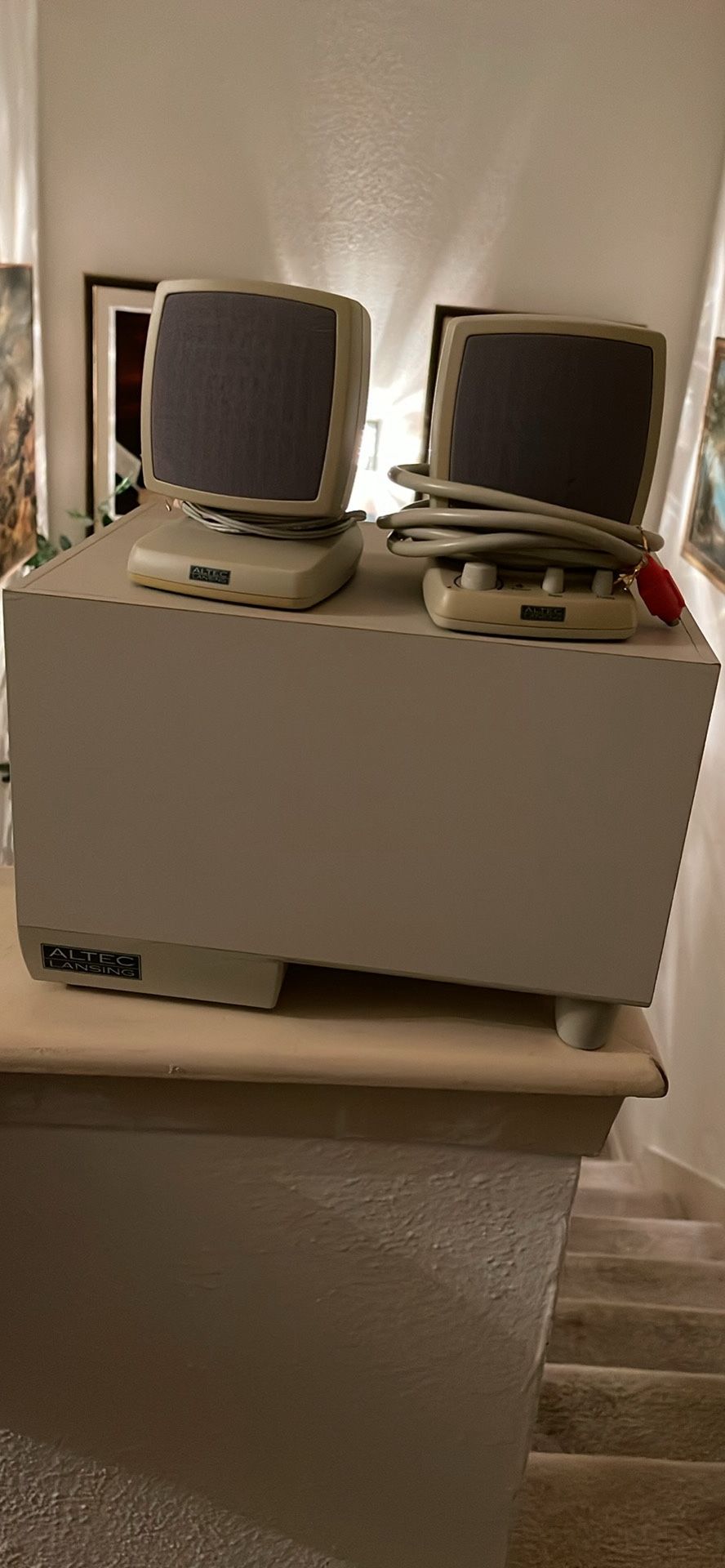 Altec Lansing ACS340 Multimedia Speaker System Subwoofer 