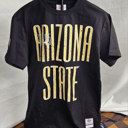 Men's Mitchell & Ness Black Arizona State Sun Devils Team Premium T-Shirt Size Medium