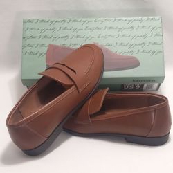 Kensie Ladies' Penny Loafer Available in Brown Size 7.5, 9