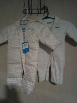 Columbia Baby Snow Onesies