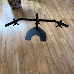 Heavy-Duty Triple Monitor Stand for 3-Screen Setups