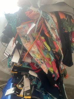 Box Of clothes, Sandal, Shoes 