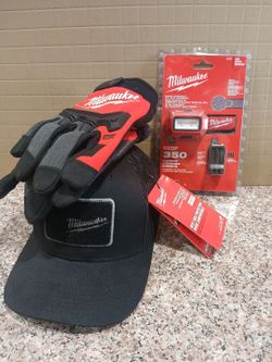 Milwaukee Tool Bundle – Gloves, Hat & Headlamp