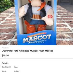 OSU Dancing Plush