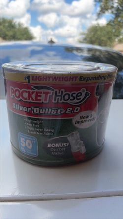 Pocket Hose 3/4" x 50 ‘ Black