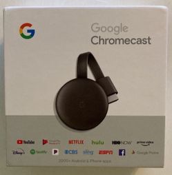 Google Chromecast 3rd Gen Like New
