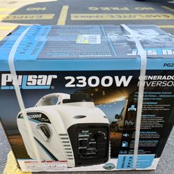 Pulsar Inverter Generator Gas 2300W Brand New 
